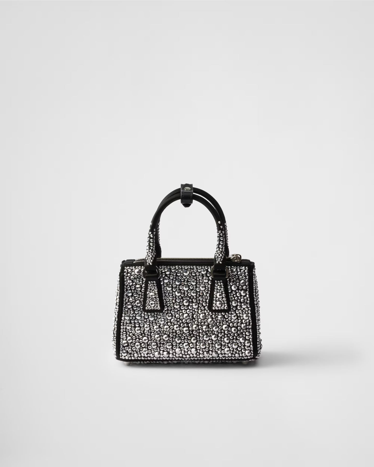 Prada Galleria satin micro-bag with decorations