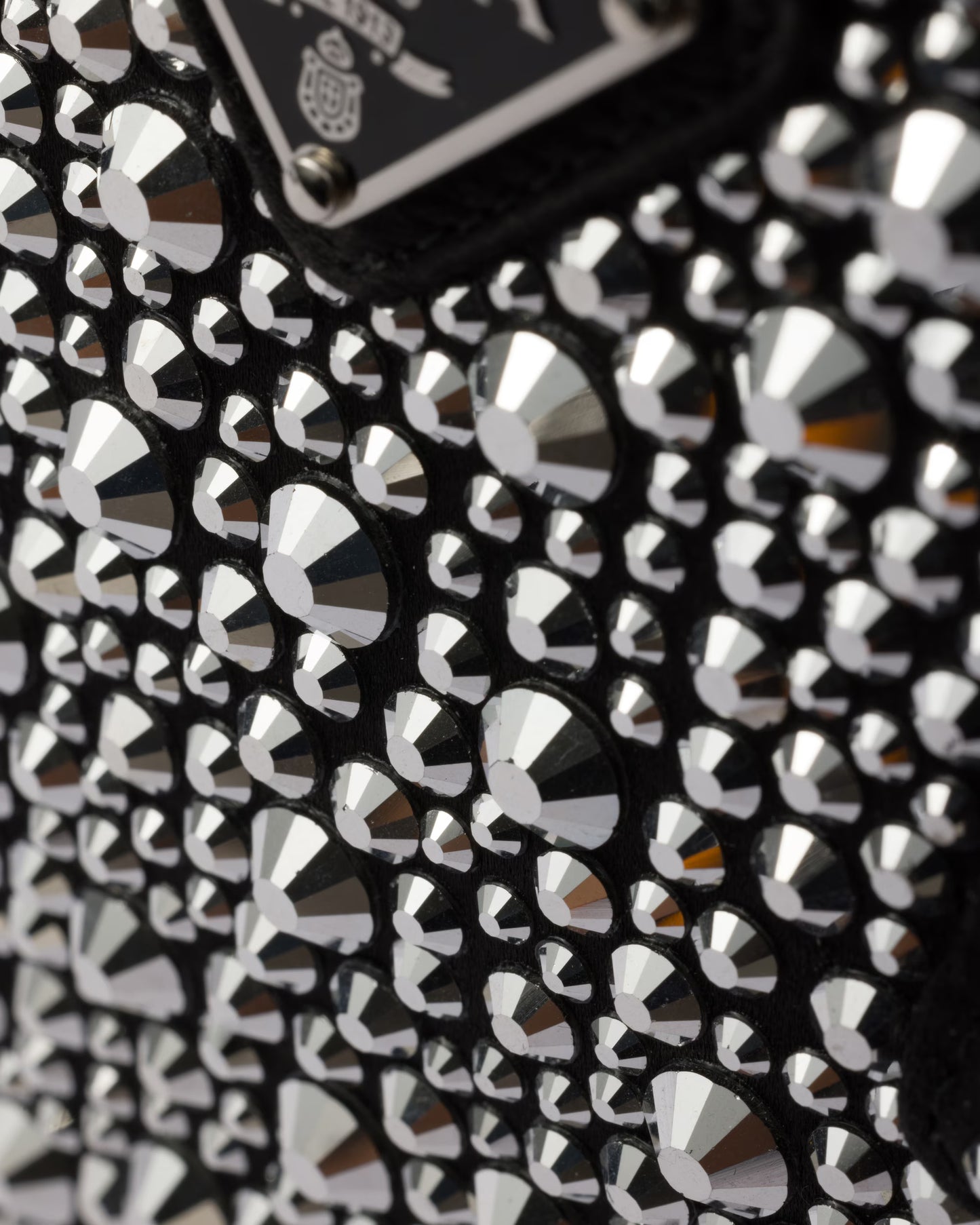 Prada Galleria satin micro-bag with decorations